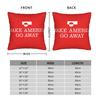 MAGA Greenland Bear Square Pillow Cases Cushion Covers Creative Zipper Decor Throw Pillow Case Cover for Car 40x40cm
