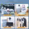 Waterproof Transparent Quilt Storage Bag - Large Capacity Cotton Organizer for Clothes and Moving