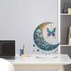 Acrylic Moon Butterfly 5D Diamond Painting DIY Ornament Kit for Stunning Desktop Decoration and Unique Gifts