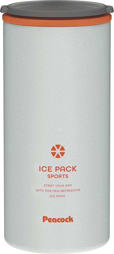 The-peacock Ice Pack Sports Portable Ice Bag, Large Size, Cloth Ice Bag, Keeps Things Cold, Neck Cooler, Smoky White ABC-150 WSM