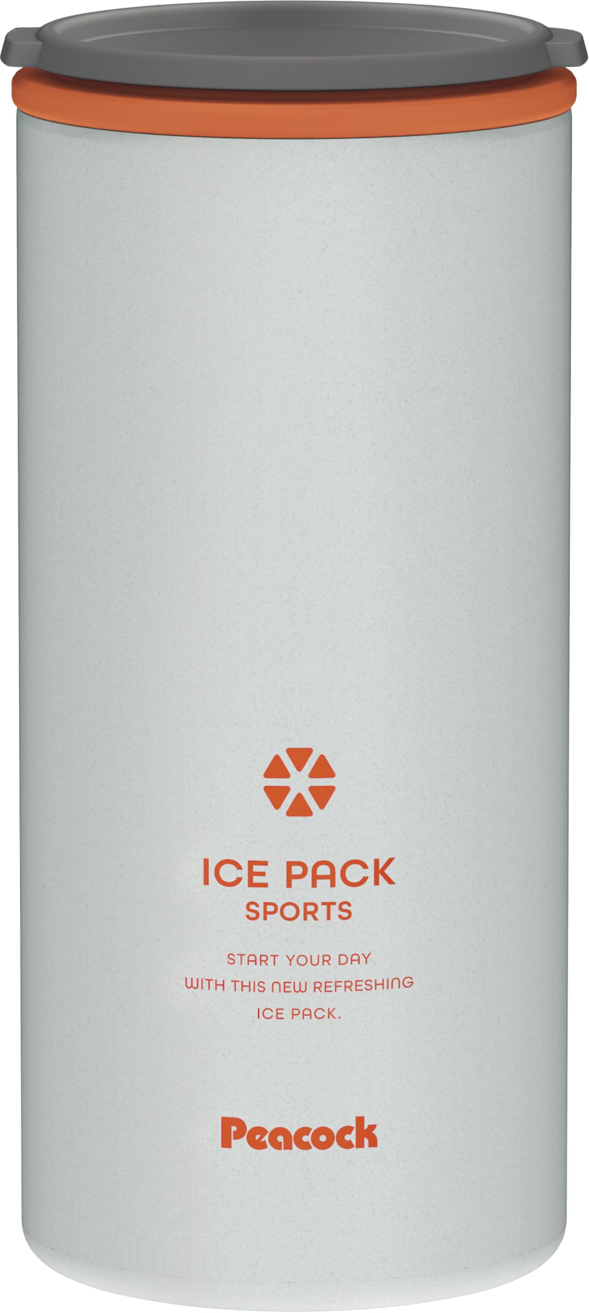 

The-peacock Ice Pack Sports Portable Ice Bag, Large Size, Cloth Ice Bag, Keeps Things Cold, Neck Cooler, Smoky White ABC-150 WSM