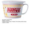 1000ml Salatskål med stor kapasitet Matkontaktklasse Praktisk Instant Nudler Ramen Kjøkken Lunsjkopp