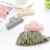 5Pcs Plain Large Plastic Food Sealing Clip, Food Bag Snack Clip Sealing Clip Plastic Bag Sealer