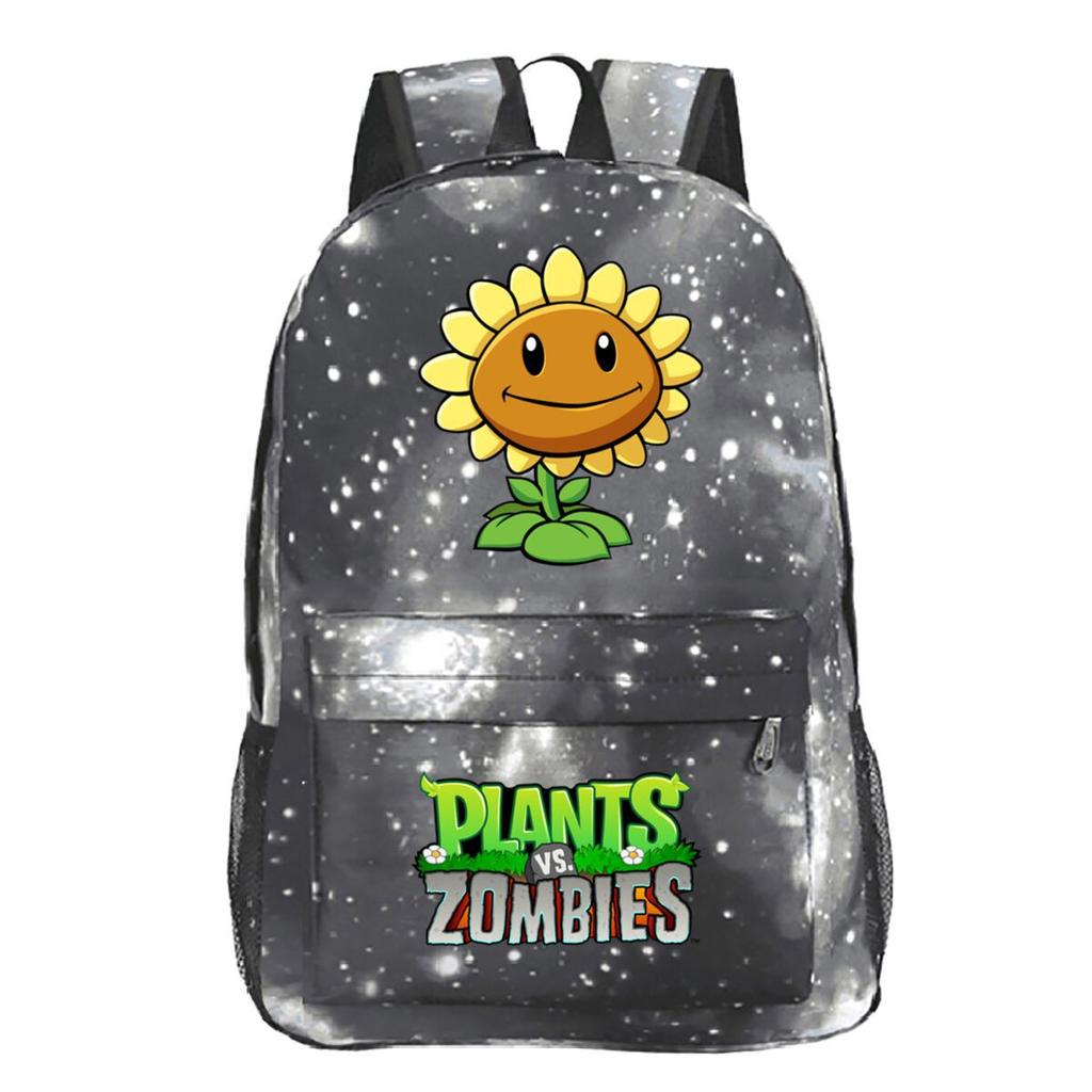 Game Merchandise Plants Vs. Zombies School Bag Casual Simple Backpack