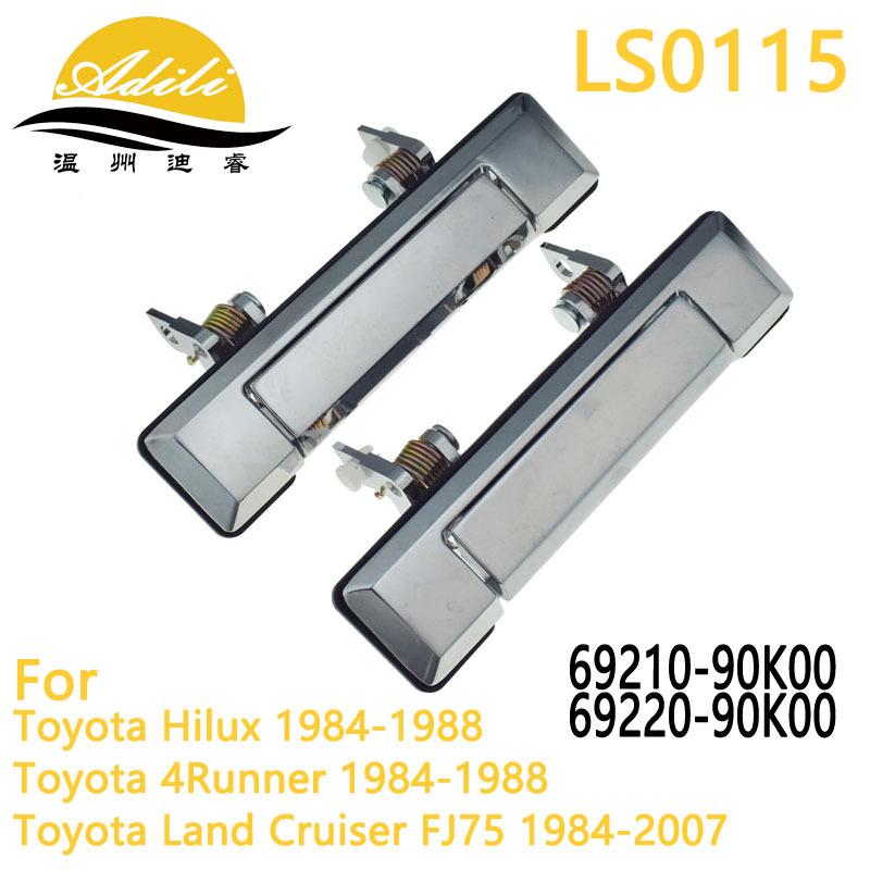 Poignée de porte Hilux Land Cruiser FJ75 69210-90K00/69220-90K00 Extérieure