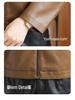 Stylish Women's PU Leather Stand-Collar Jacket, 2025 Plus Size Slimming Biker Style for Spring/Autumn.