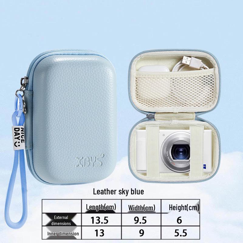 Сумка-кроссбоди для путешествий для камер Canon G7X2, Sony ZV1, Ricoh GR3/GR2