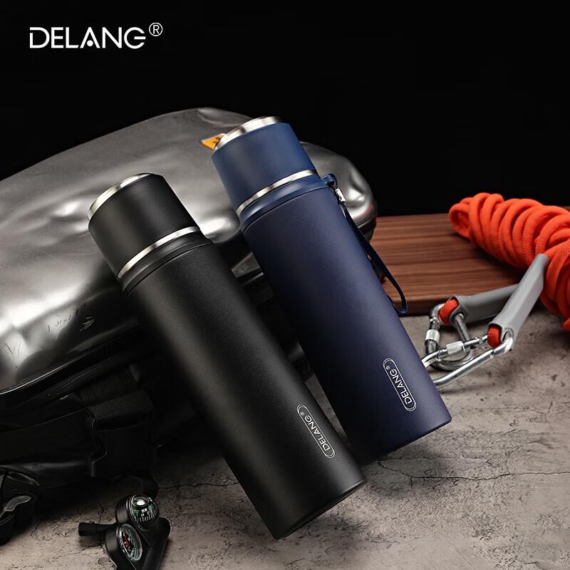 Delang 1000ml Large Capacity Insulated Travel Pot