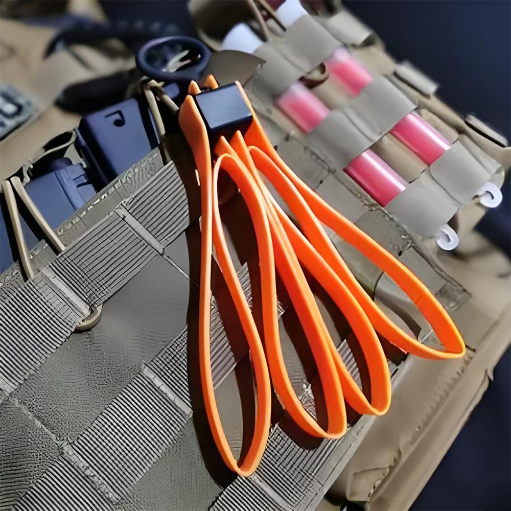 Heavy Duty Plastic Disposable Restraint Straps One-Time Use Zip Tie Cuffs Cosplay Props