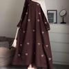 Loriya 2025 Middle East Bow Embroidered Dress LR1000