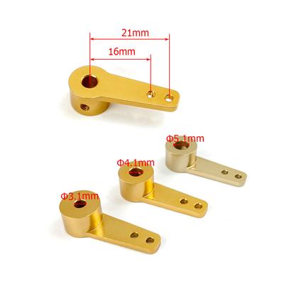 3.1MM 4.1MM 5.1MM Single Steering Rudder Tiller Arms For RC Model Car Boat Toys Hobbies Remote Control Toys