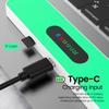 Under Pillow Bone Conduction Speaker Mini Bluetooth 5.3 Sleep Aid Music Box with LED Display Support TF Card Play Timed Shutdow