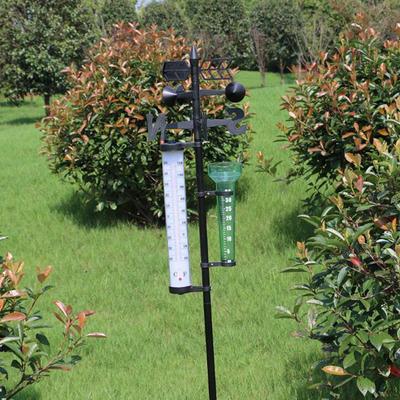 Bandiera Segnavento da Giardino 3-in-1 Pioggia Celsius Decorazione Fienile