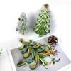 Diy Crystal Drop Glue Aromatherapy Gypsum Abrasive Three-dimensional Christmas Tree Decor Ornament Pendant Silicone Mold