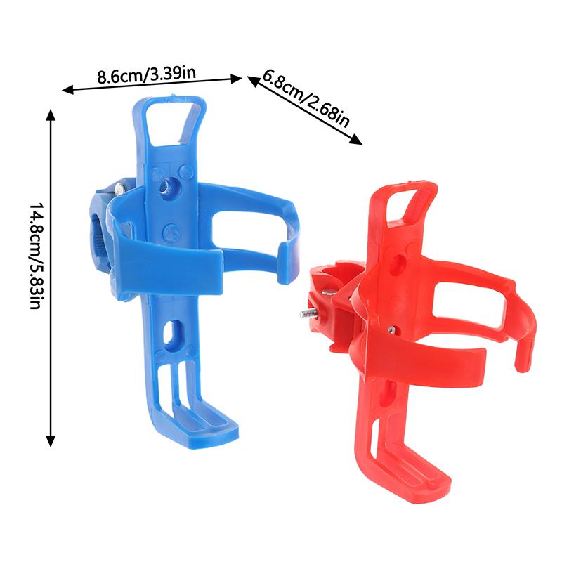 1Pc Bicycle Holder Water Bottle Cage Adjusted Fixed S-Eat Tool Free Folding Bikes Hanging Parts Plastic Quick Detachable