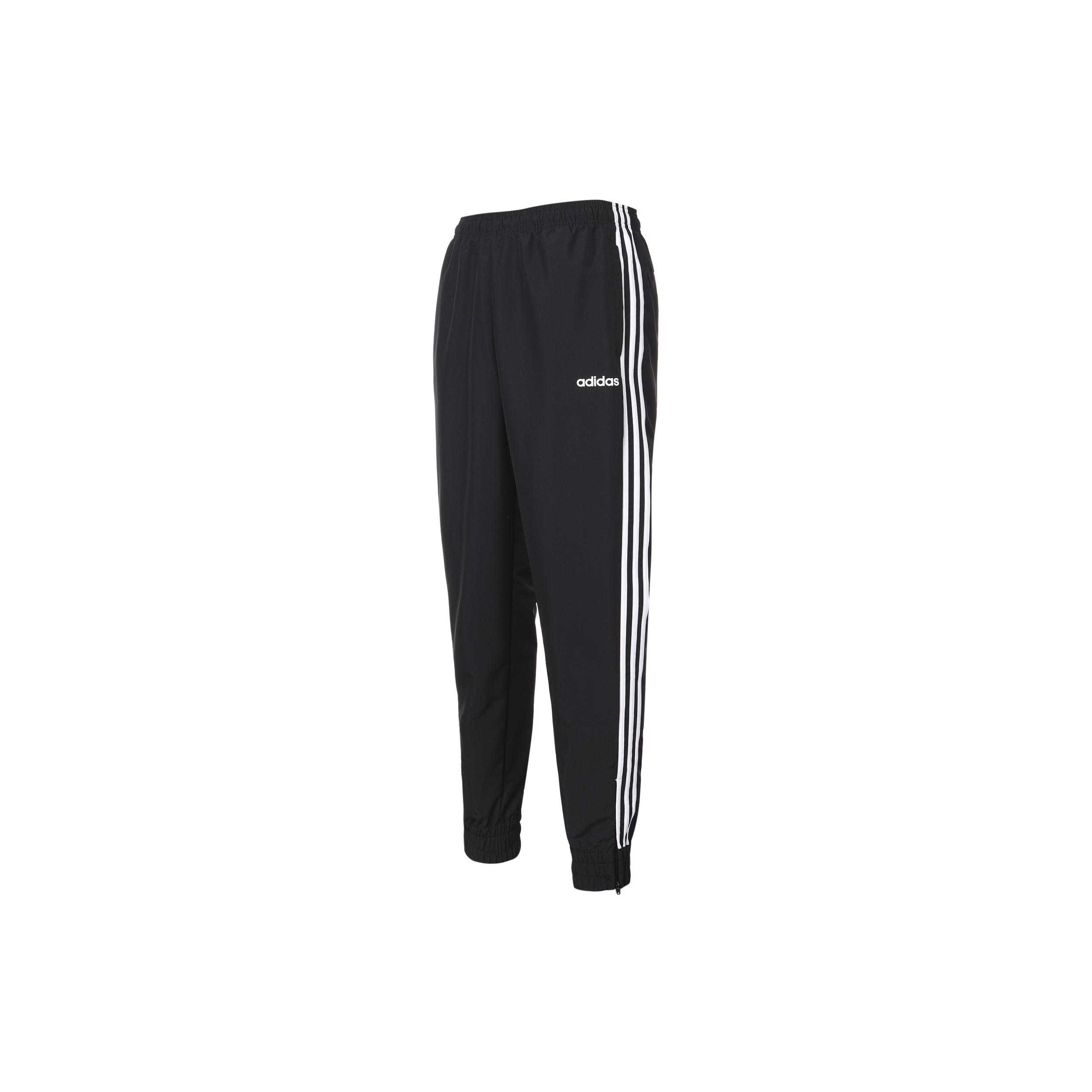 adidas Knitted Sports Loose Long Pants Black Men s DZ8488 XS