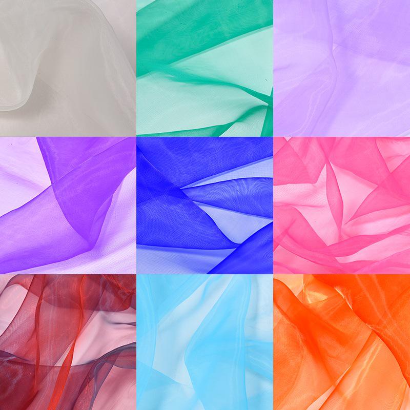 Black and Pink Wedding Backdrop Organza Tulle Drapes and Dessert Table Cloth