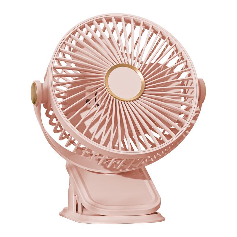 Portable Multi-functional Clip-on Desk Fan with Night Light
