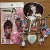 [USED] TWICE MOMO Stand Doll & Keychain Set