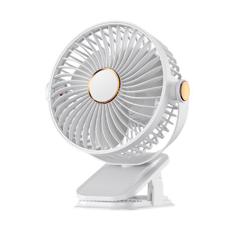

Rechargeable USB Clip-On Light Fan for Dorms and Offices BD666 Fan [Clip Included]
