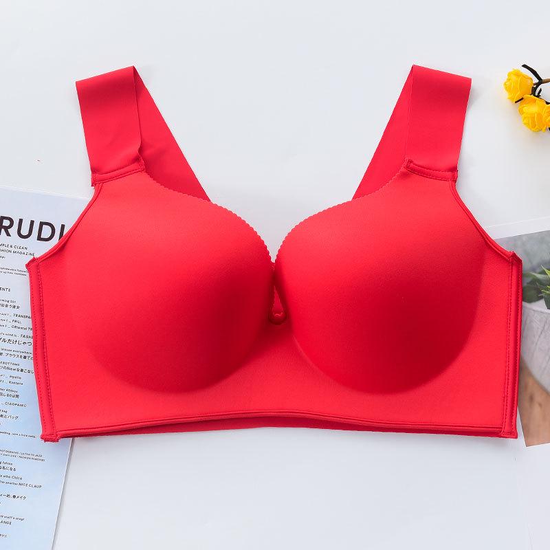 Ultra-Thin Seamless Plus Size Bra for Full Coverage & Anti-Sagging