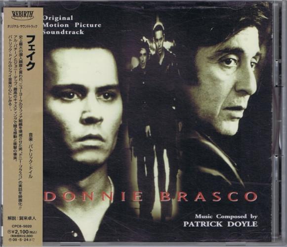 

CD PATRICK DOYLE Donnie Brasco Original Motion Pict CPC85020 Volcano 1998 Japan ObiSoundtracks Musicals Used
