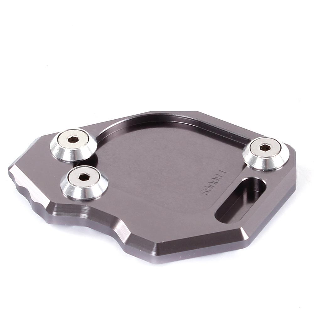 High Strength Kickstand Foot Side Stand Extension Pad Support Plate for BMW F800GS