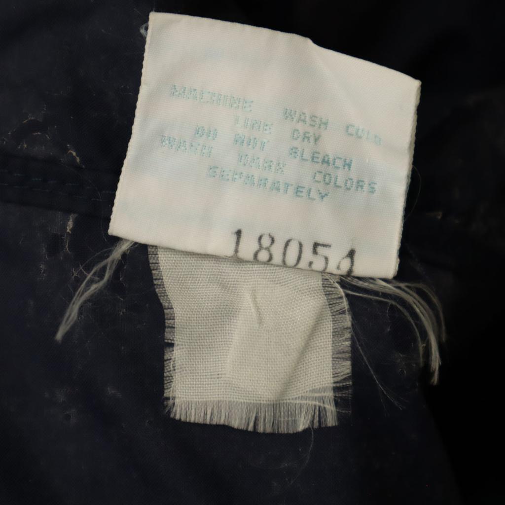 Adidas lata 80. vintage Anorak Parker S Granatowy kieszonkowy Męski Używany