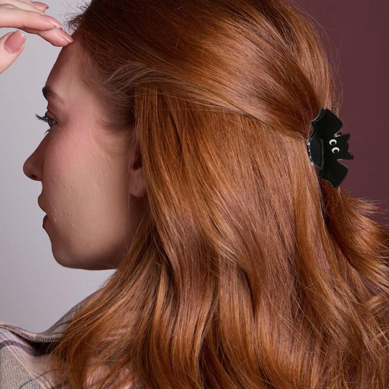 Pumpkin/Ghost Halloween Theme Hair Claw Clip Holiday Party Headwear Hair Claws For Hair Diy Accessory Hair Styling