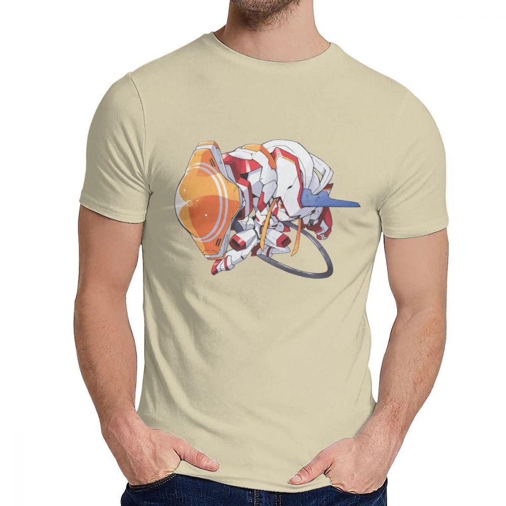 Vintage Darling In The Franxx Kentaro Yabuki Homme Tee Shirt Unisex Stylish Pure Cotton Camiseta Round