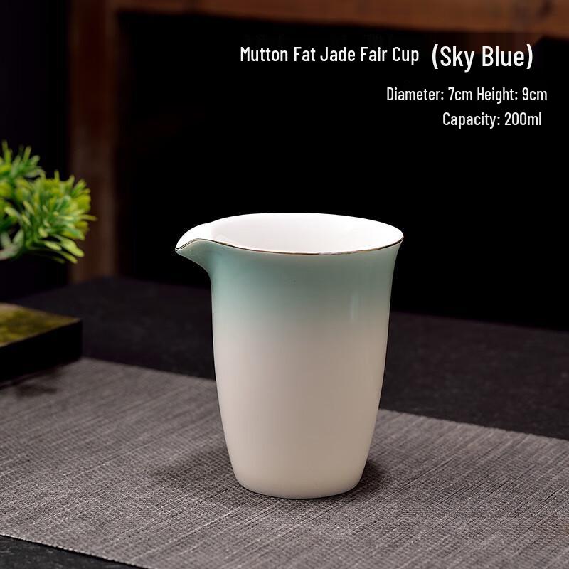 Yilutang White Porcelain Kung Fu Tea Set