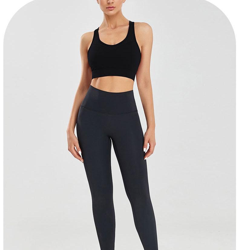 

Женский бюстгальтер для фитнеса большого размера, беспроводной бюстгальтер, нижнее белье с эффектом пуш-ап, противоударный спортивный жилет для йоги, красивый бюстгальтер с задней частью 4XL чёрный