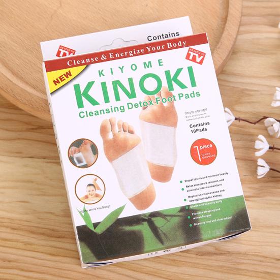 10Pcs Detox Foot Patches Stickers Weight Loss Humidity Removal Adhesive Pad