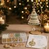 Flaches Design DIY Perlen-Weihnachtsbaum-Set Weihnachtsbaum-Perlen-Schmuck-Set Festlich