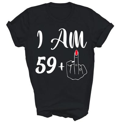 60th Birthday I'm 59 Plus 1 60 Years Old Unisex Shirt Gift