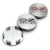 4pcs OZ Racing Logo Emblem Car Wheel Center Caps 51MM Clips 46MM Wheels Hub Cap O.Z Badge Rim Hubcaps Dust Cover Car Accessories