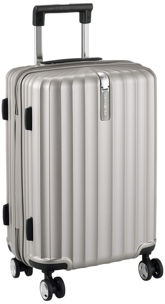 Samsonite Enau Spinner 55/20 Suitcase, Carry-on Size, 34L, 55cm, 3.2kg, GU9*13001 LATTE