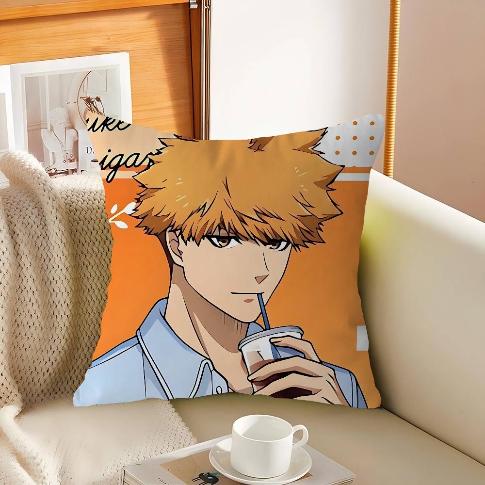 Rensuke Kunigami Cushion Cover Car Throw Pillow Case For Sofa Car Christmas Gift 40x40cm 45x45cm