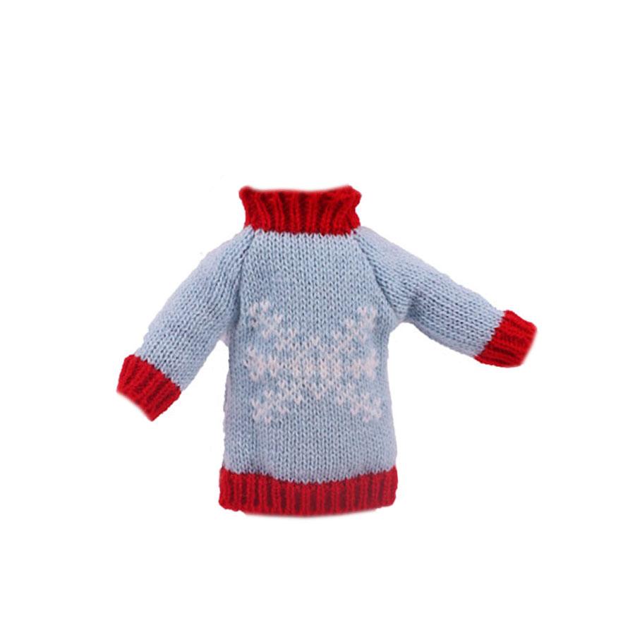 Svetr s kapucí Zimní top Ručně pletené Oblečení pro panenky Pro miminka Doplňky, 30cm BJD 11.5palcové panenky Blythes Vánoční dárky