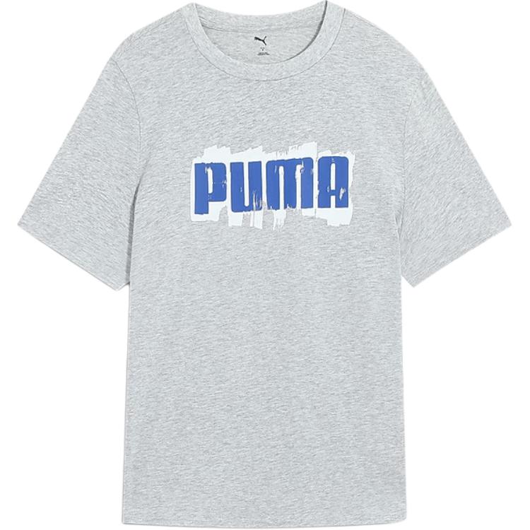 

Puma Ss25 Letter Comfortable Sports Short Sleeve T-Shirt Men Tops 676696-04 S