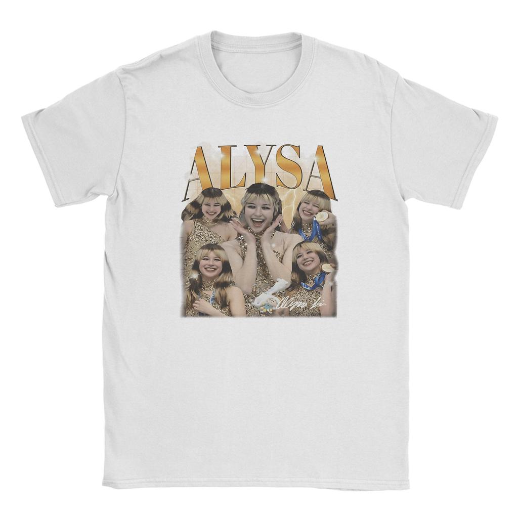 Alysa Liu USA TShirt Summer Leisure TShirts Unisex Cotton ONeck Plus Size Top Tees Short Sleeves Vintage Tshirt