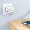 Type C Multi Socket Fast Charging Wall Socket Extender Multifunction Power Socket  PC