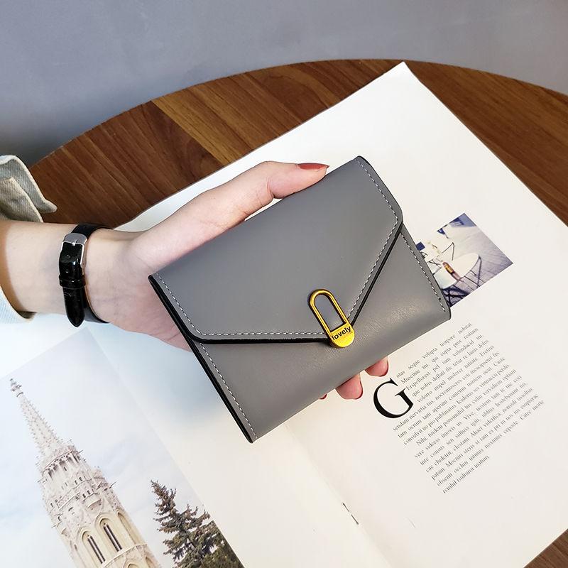 Женские универсальные короткие кошельки из искусственной кожи — фото 11