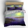 Swirling Sunlit Landscape Pattern. Bedding Sets Duvet Cover Sets Duvet Covers Pillowcases(1 * Duvet Cover 2 * Pillowcases, Without Duvet Insert)