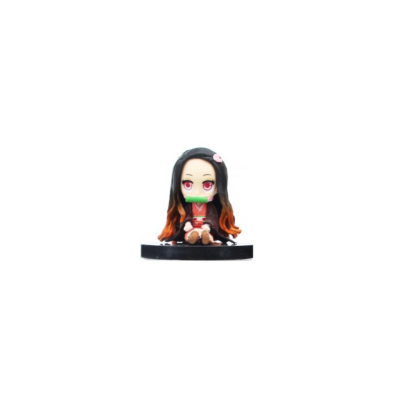 Anime Demon Slayer Figure Kimetsu No Yaiba Toy Figure Q Posket Kamado Tanjirou Kamado Nezuko PVC Model Toys