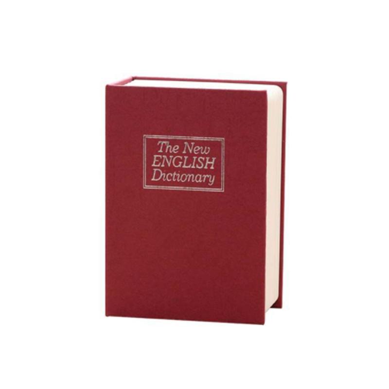 Piggy Bank Dictionary Mini Safe Box Book Money Hidden Secret Security Safe Lock Cash Money Coin Storage Jewellery Key Locker