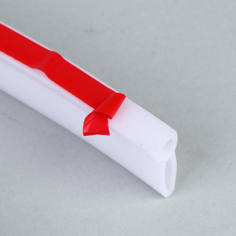 Barrera de Presa Tope de Agua para Ducha 1 ud 1 2M Tira Selladora de PVC Autoadhesiva Fácil Instalación Protección contra Inundaciones para Baño