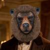 Máscara de Cabeza de Animal No Sofocante Máscara Realista, Oveja Oso Pardo Cara Completa Cómoda Fiesta Cosplay para Disfraz de Halloween Accesorios Transpirable
