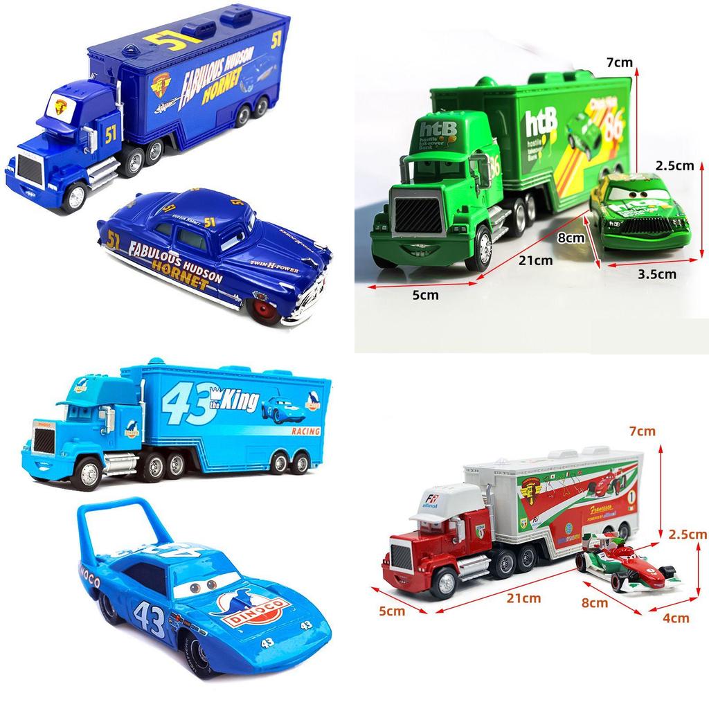 Racing Cars Mc Uncle Mcqueen Roadblock Cool Sister 95 Cargo Car For Imaginative Play And Fun