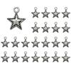 Versatile Star Shaped Spacer Bead Trendy Star Shaped Bead Accessories Stylish Pendant for Bracelets and Necklaces